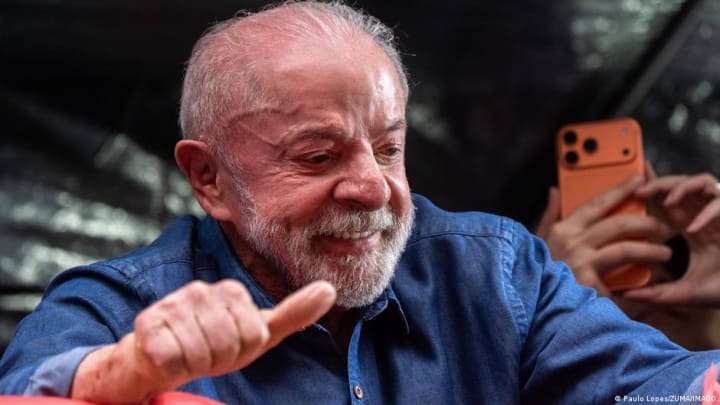El president brasiler Luiz Inácio Lula da Silva durant un acte públic.