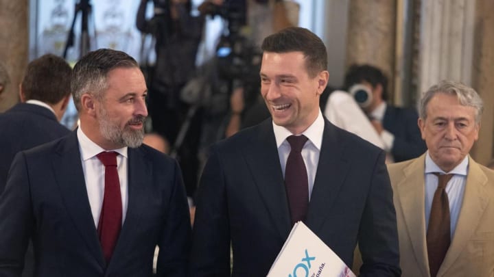 Jordan Bardella i Javier Milei, a Espanya: la ultradreta mundial es llança a la precampanya del 29N