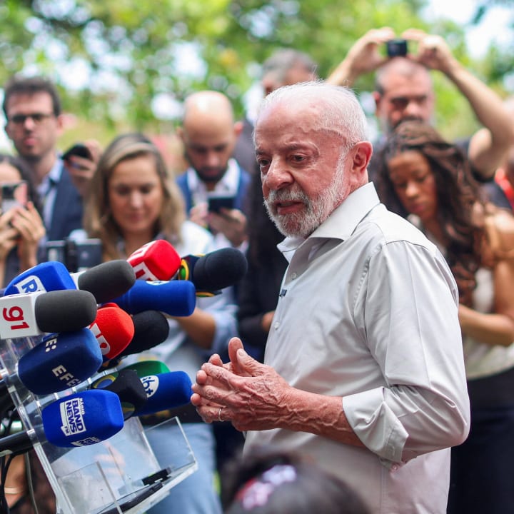 El president de Brasil, Lula Acusa la meta d'ajuda de la seua dreta d'Opponiment