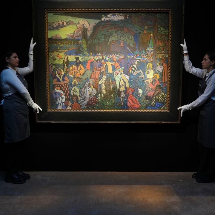 Kandinsky Kaninsky Vençons per quatre milions de dòlars a l'Aducció