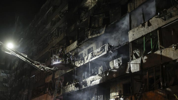 Atac sobre la Ucraïnesa, almenys 6 morts en la nit i blackout a Kíiv