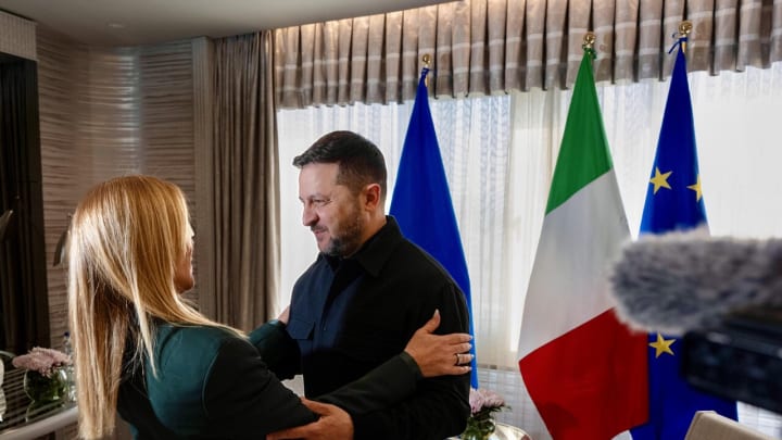 Zelenski, 'gràcies Meloni pel respatller i la posició inequivocabile'