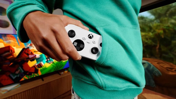 El nou comandament compacte Xbox Nano Controller.