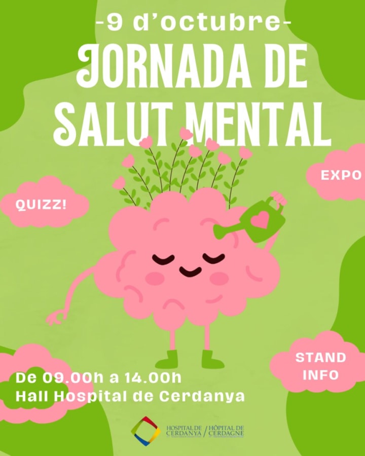 L’Hospital de Cerdanya se suma al Dia Mundial de la Salut Mental amb una jornada d’informació i sensibilització