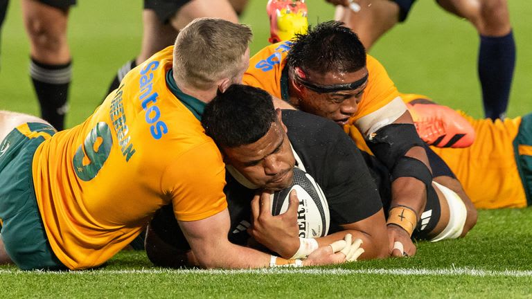 A tight first half was eventually blown open by the All Blacks at Eden Park