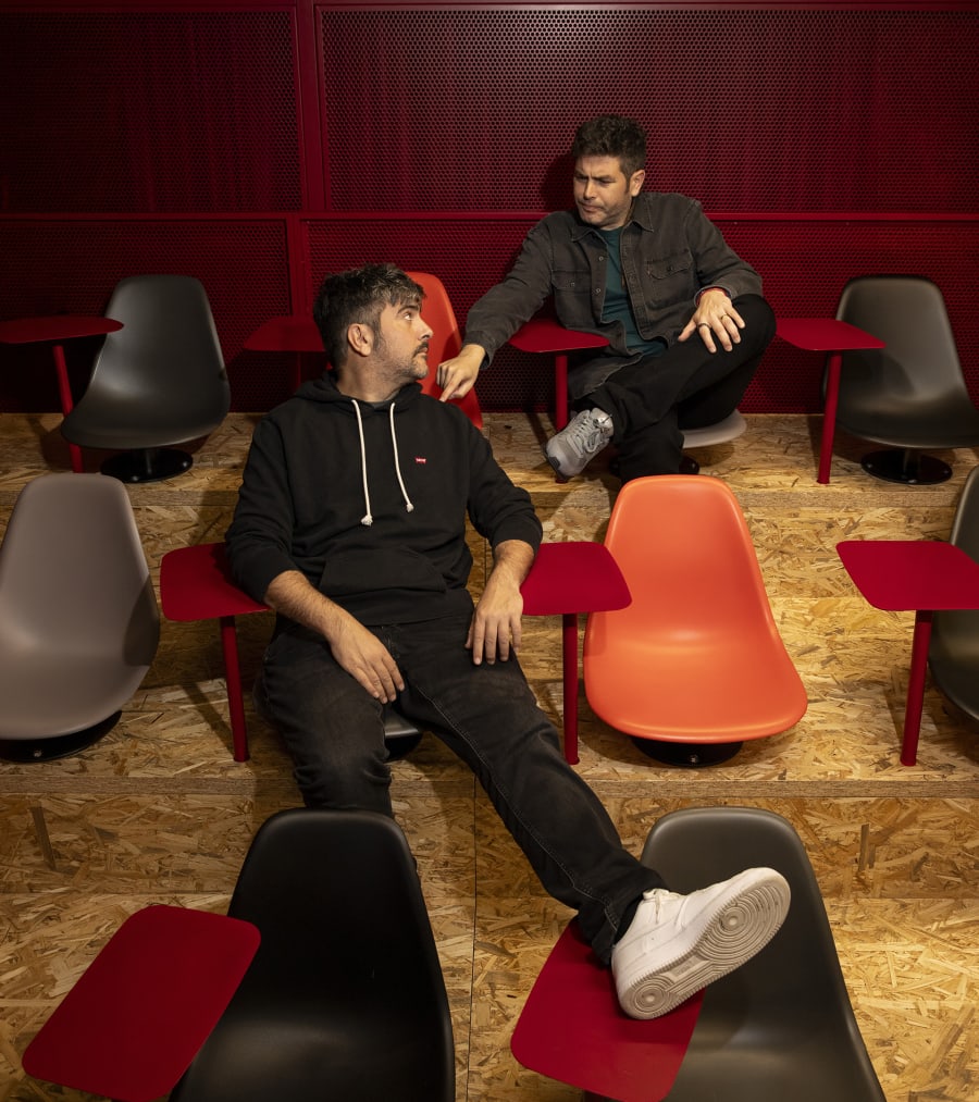 Jose y David Muñoz, integrantes de Estopa