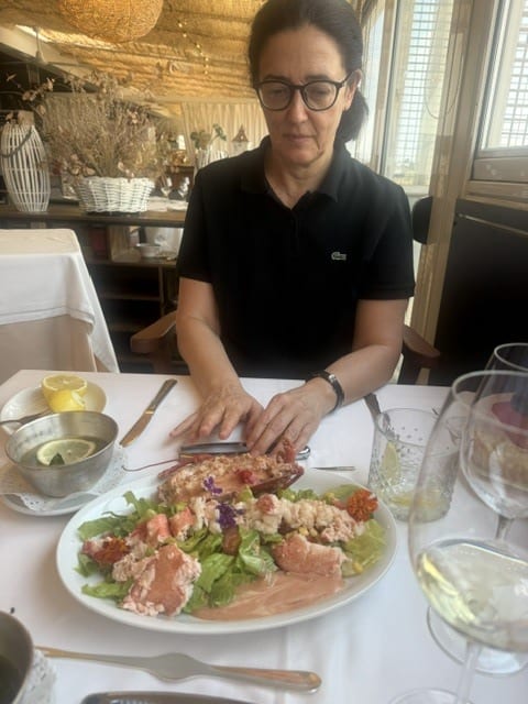 El salpicón de bogavante