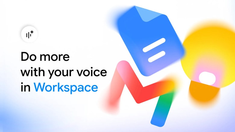 Google's new Gmail Live and other features are shown in a graphic