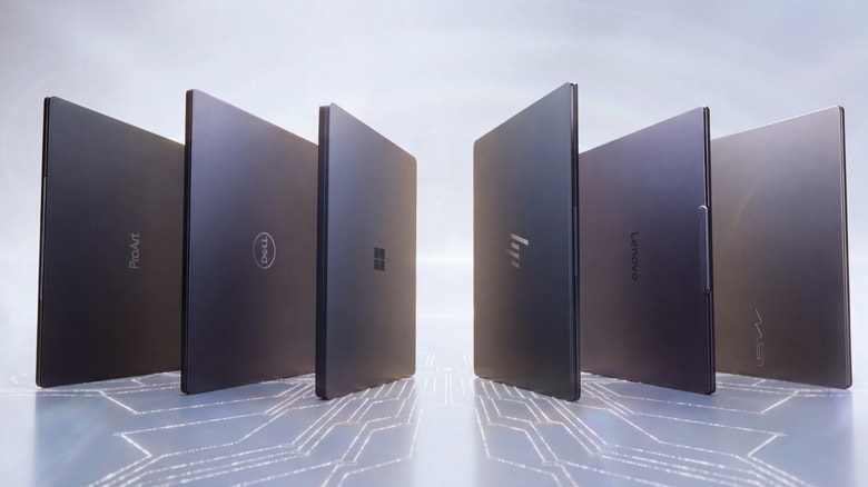 RTX Spark laptops by ASUS, Dell, Microsoft, HP and Lenovo.