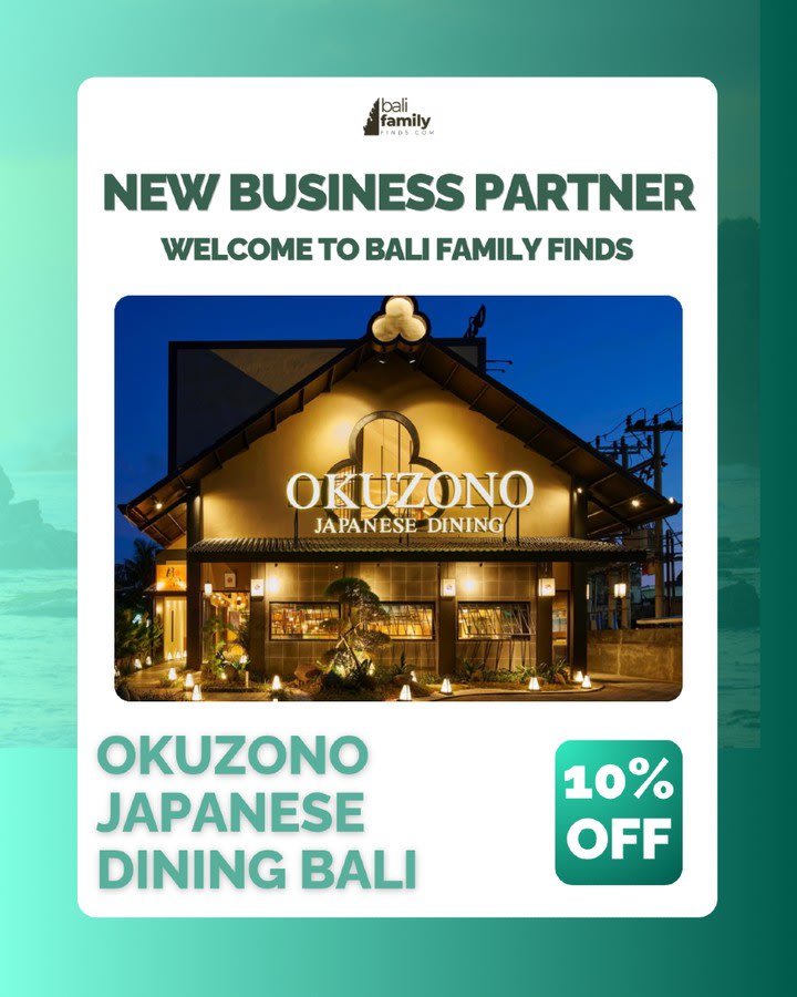 Discover Okuzono Japanese Dining Bali: A Family-Friendly Experience