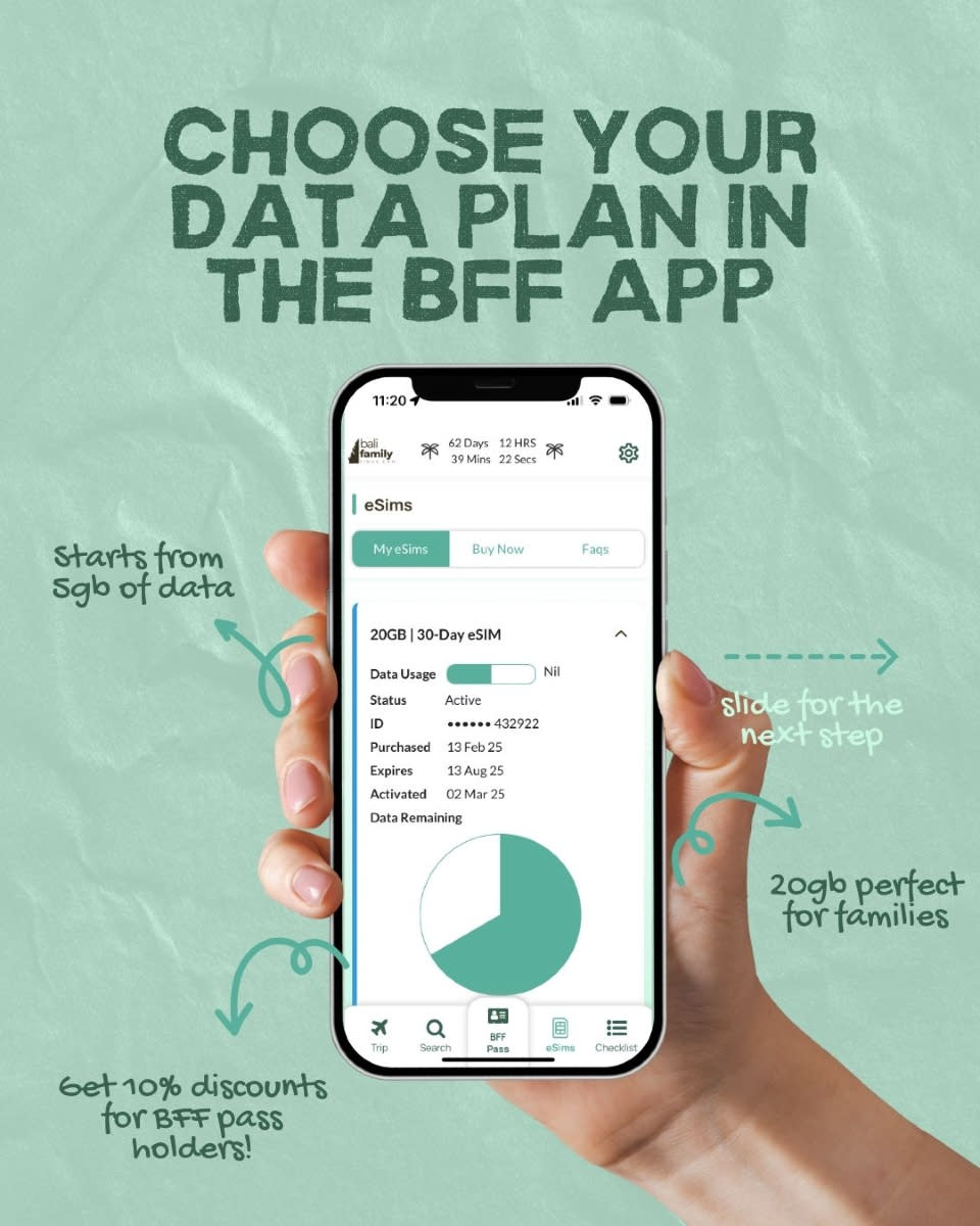 Stay Connected in Bali with BFF eSIM — image 3