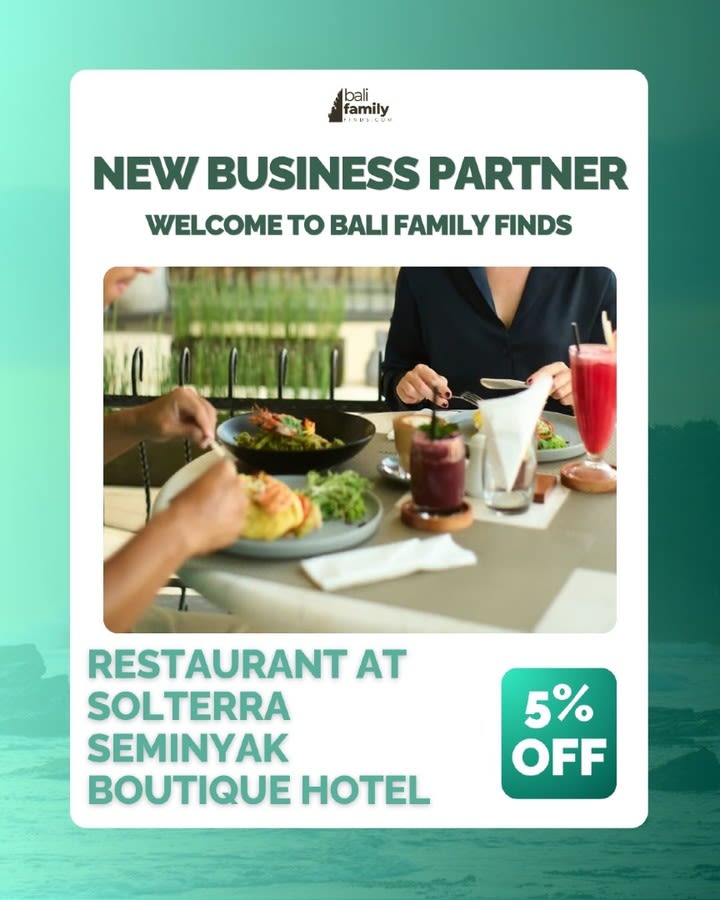Discover Family Dining at Solterra Restaurant in Seminyak — image 1