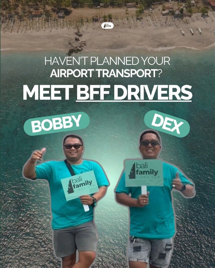 Meet Your Bali Travel BFFs: Bobby and Dex