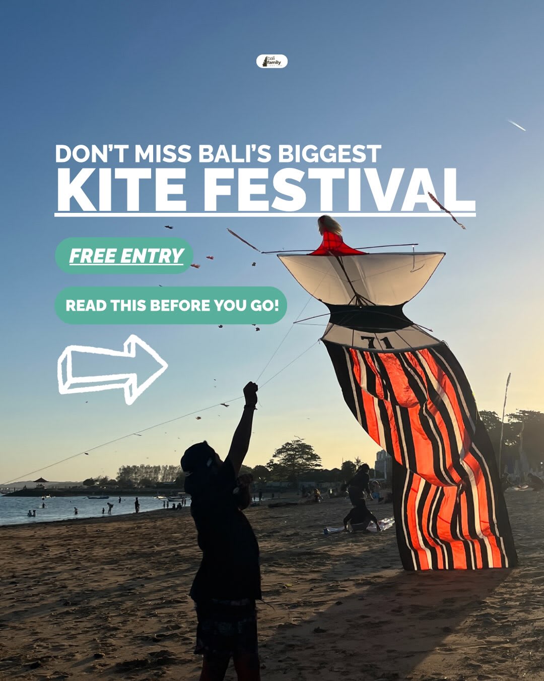 Experience the Rare Angon Kite Festival at Mertasari Beach — image 1