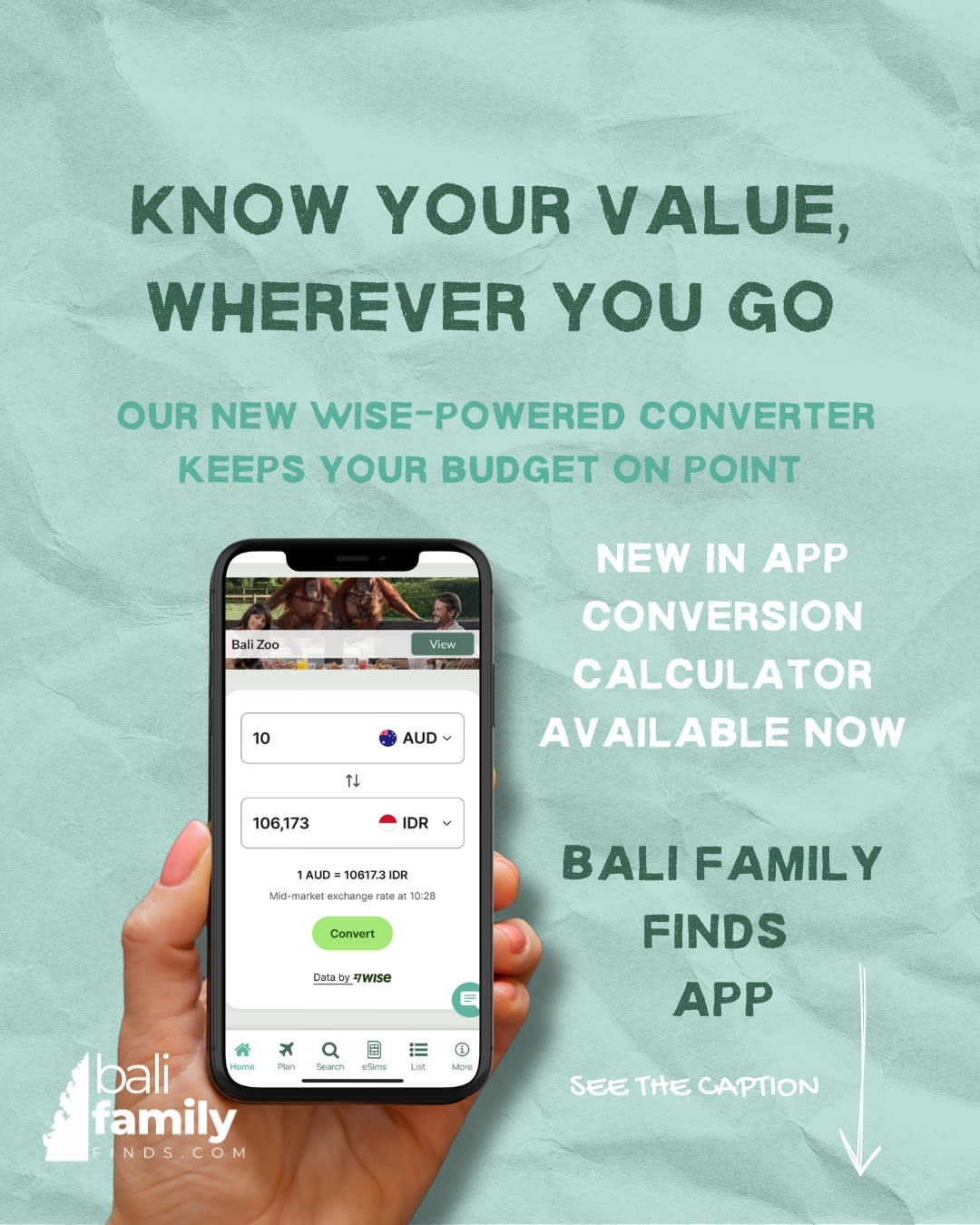 BFF App Introduces Free Currency Converter for Bali Travelers — image 1