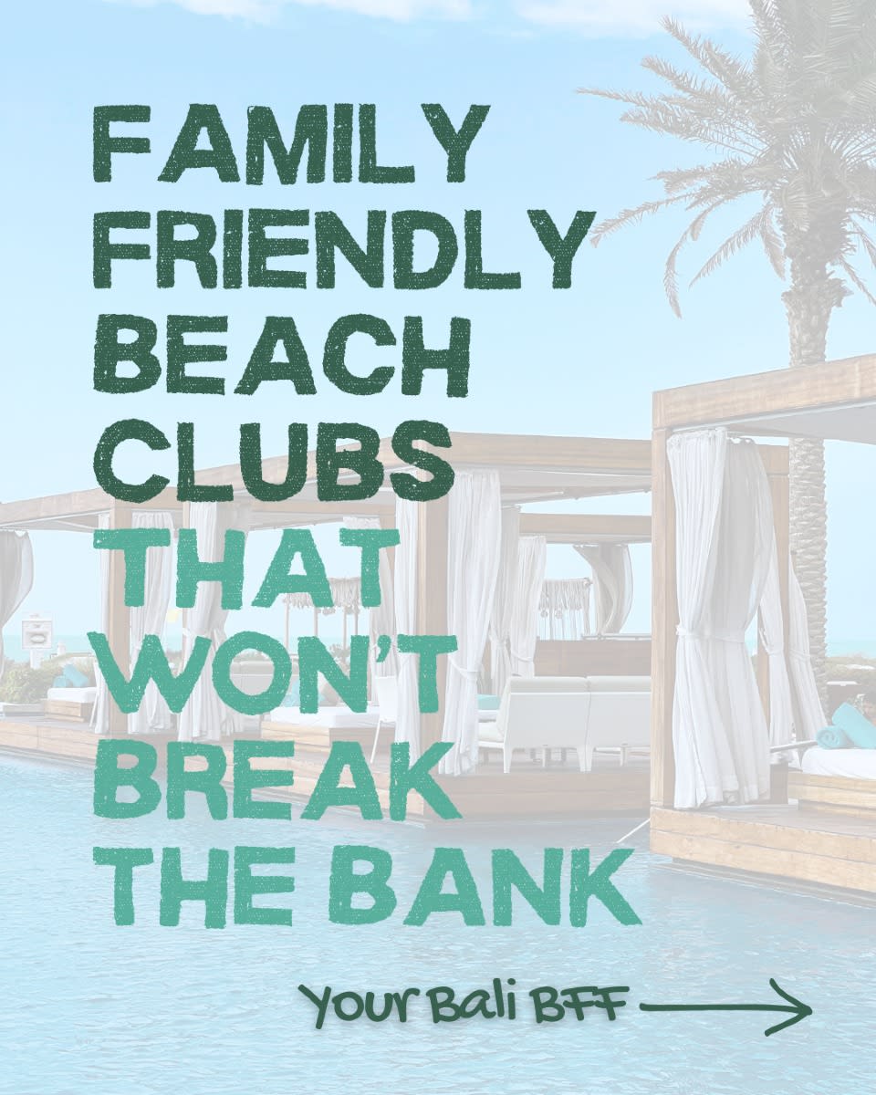 Explore Family-Friendly Beach Clubs in Bali — image 1