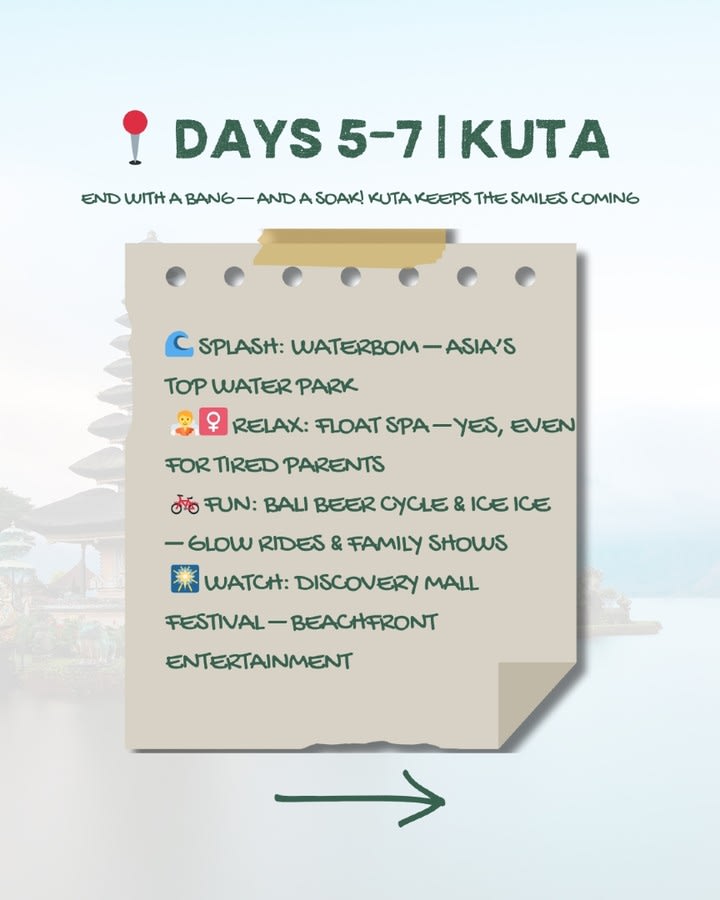 Plan a 7-Day Family Adventure in Bali — image 4