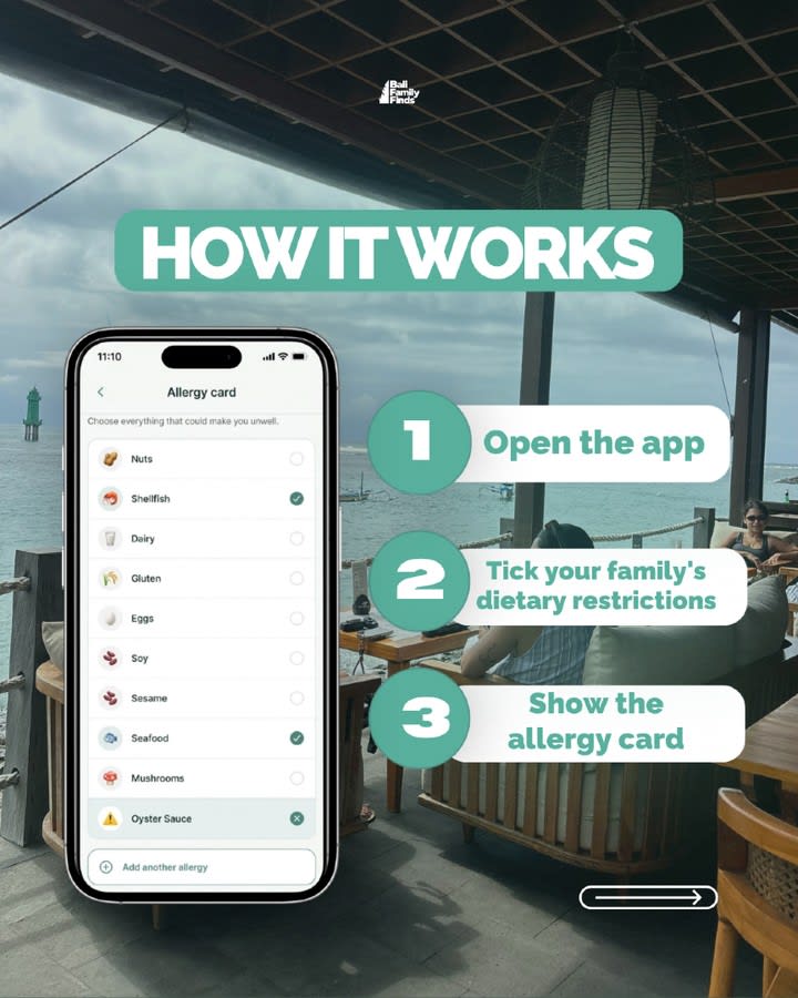 Bilingual Allergy Cards for Safe Dining in Bali — image 4