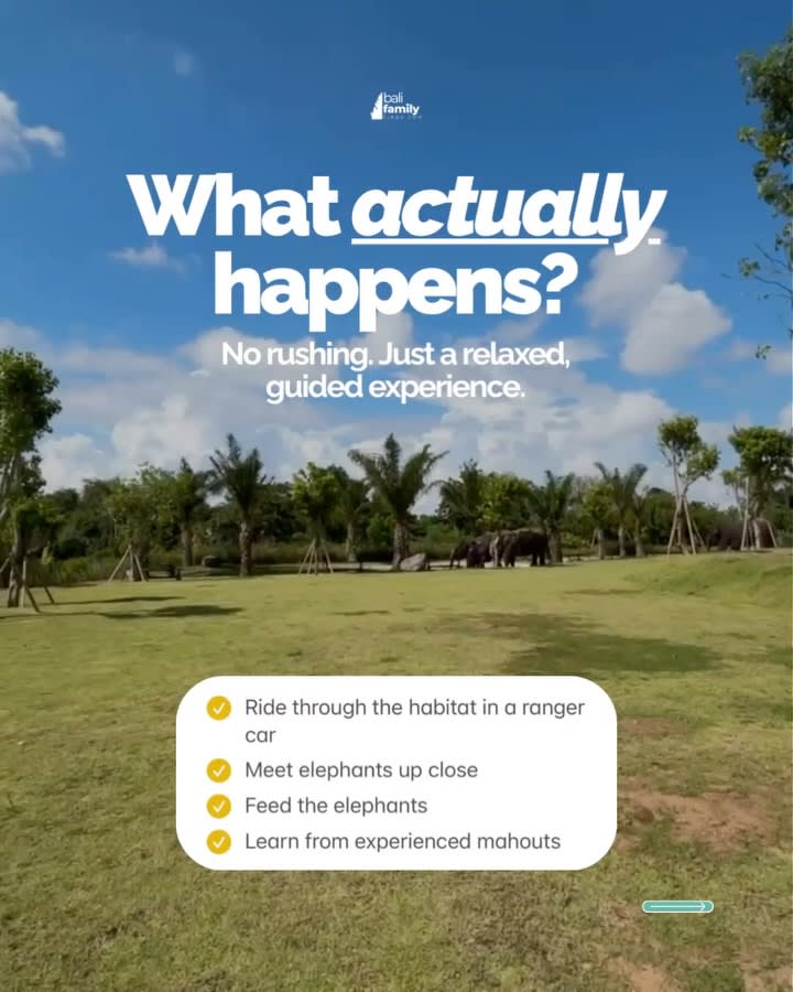 Explore Bali Zoo's New Elephant Adventure for Families