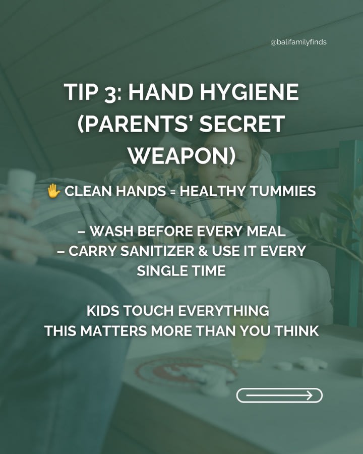 Simple Habits to Prevent Bali Belly on Your Family Trip — image 4