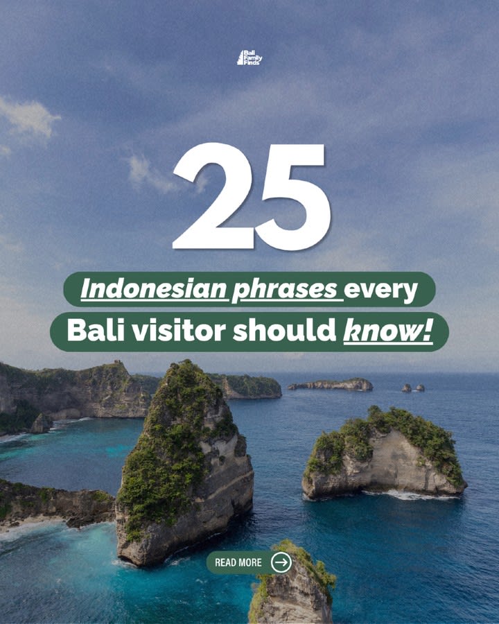 Essential Indonesian Phrases for Your Bali Family Trip