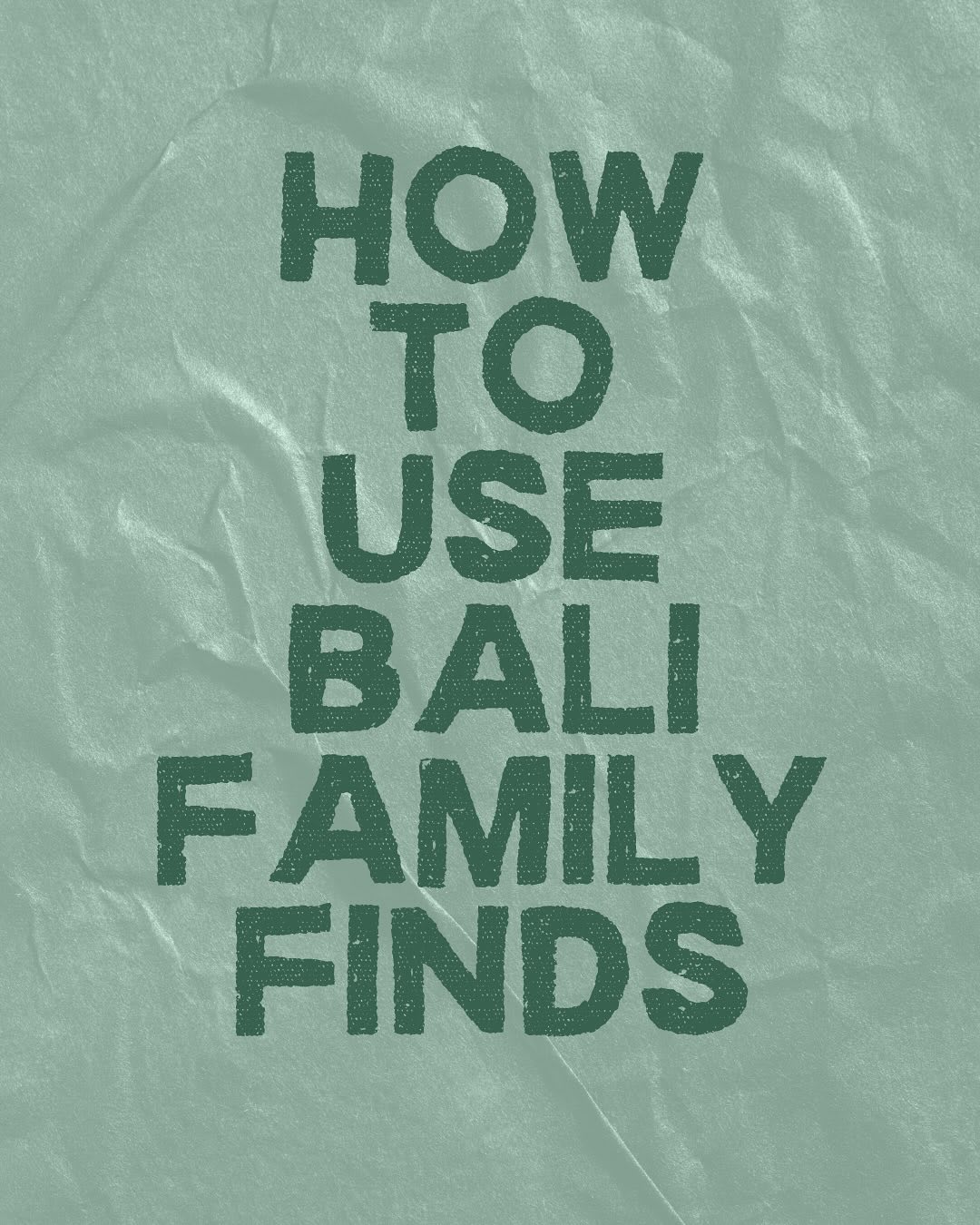 Discover Family-Friendly Discounts with Bali Family Finds — image 1