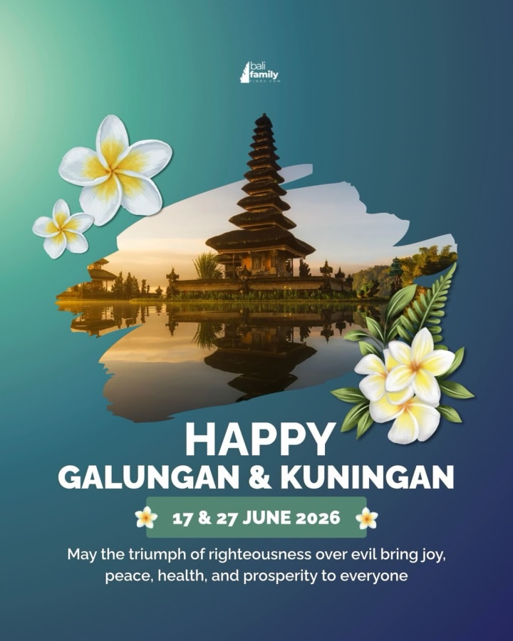 Celebrate Galungan & Kuningan with Family in Bali
