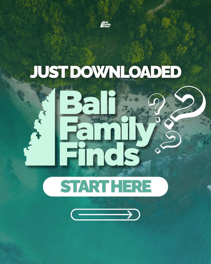 Discover What's New in Bali Family Finds 2.0 — image 1