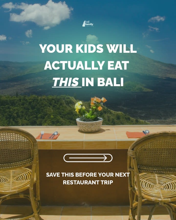 Kid-Friendly Local Dishes in Bali: A Guide for Families