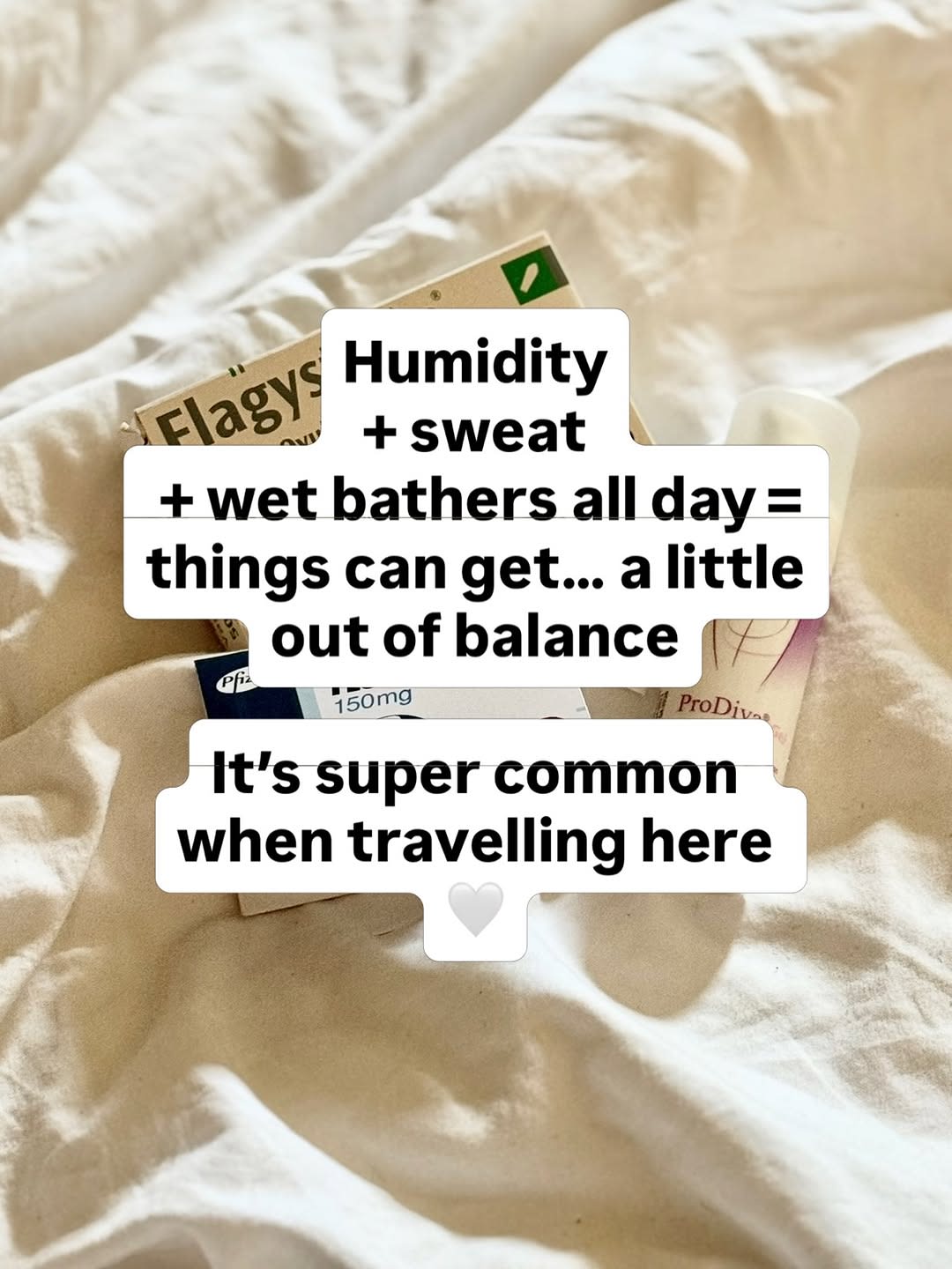 People often ask… does thrush happen more in Bali? 🤍

Short answer… yes, it can.

🚨 Not medical ad image 2