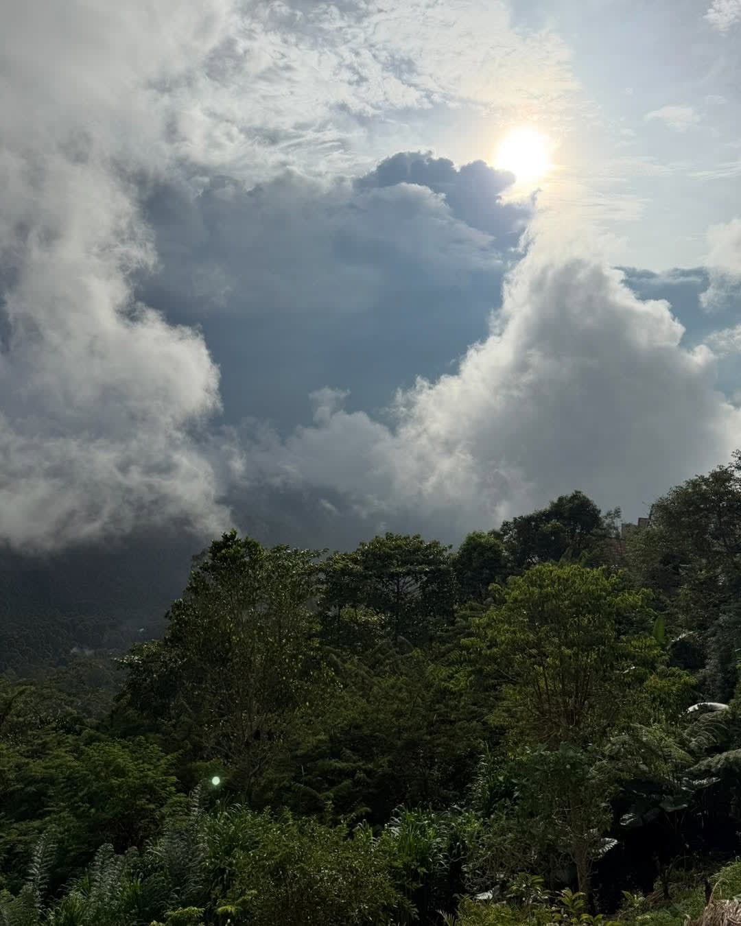 Bali weather… sunshine one minute, clouds the next ☁️☀️

And somehow completely different just down 