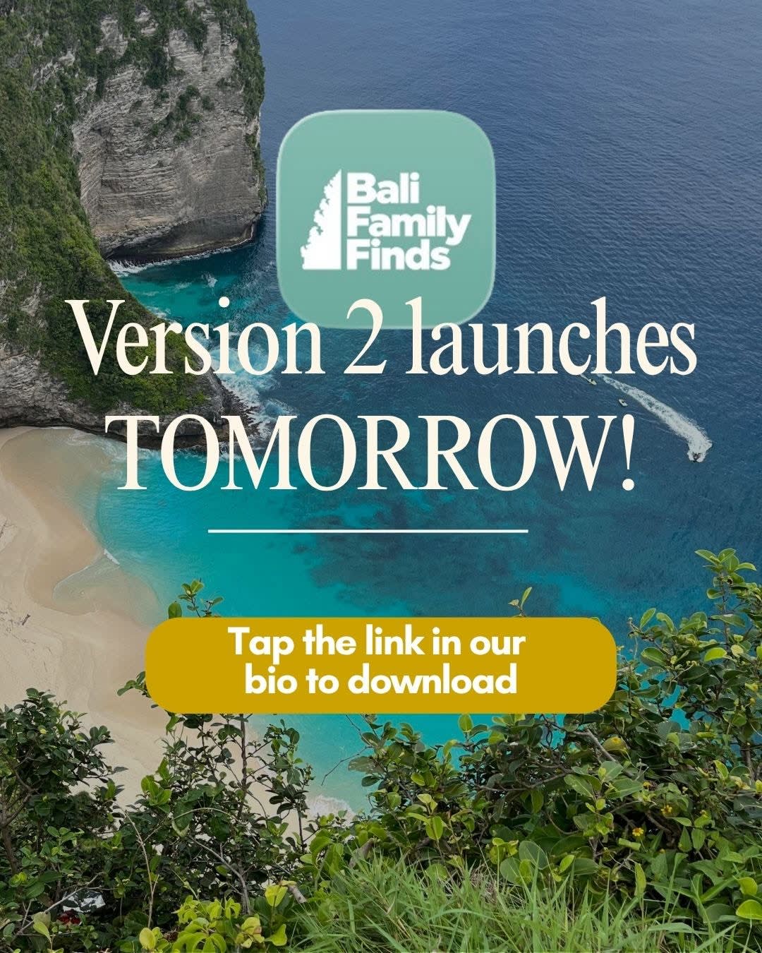 🚨 BALI FAMILY FINDS APP UPDATE IS HERE! 🌴👀
Okay… we’ve been working on this update behind the sce image 5