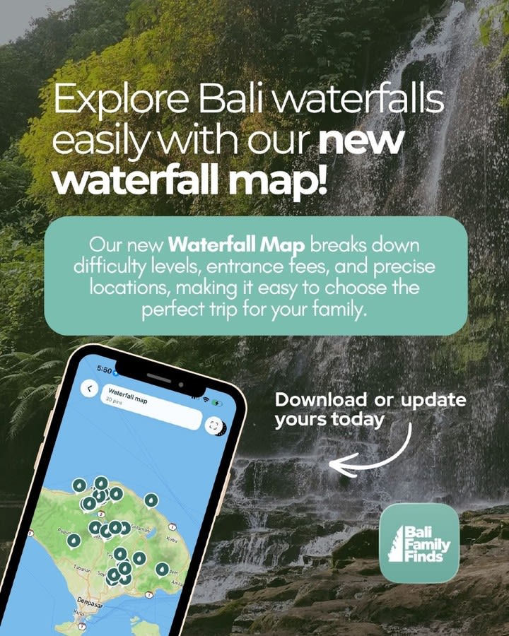 💦 WHICH BALI WATERFALL SHOULD YOU ACTUALLY TAKE THE KIDS TO?

There are SO many beautiful waterfall