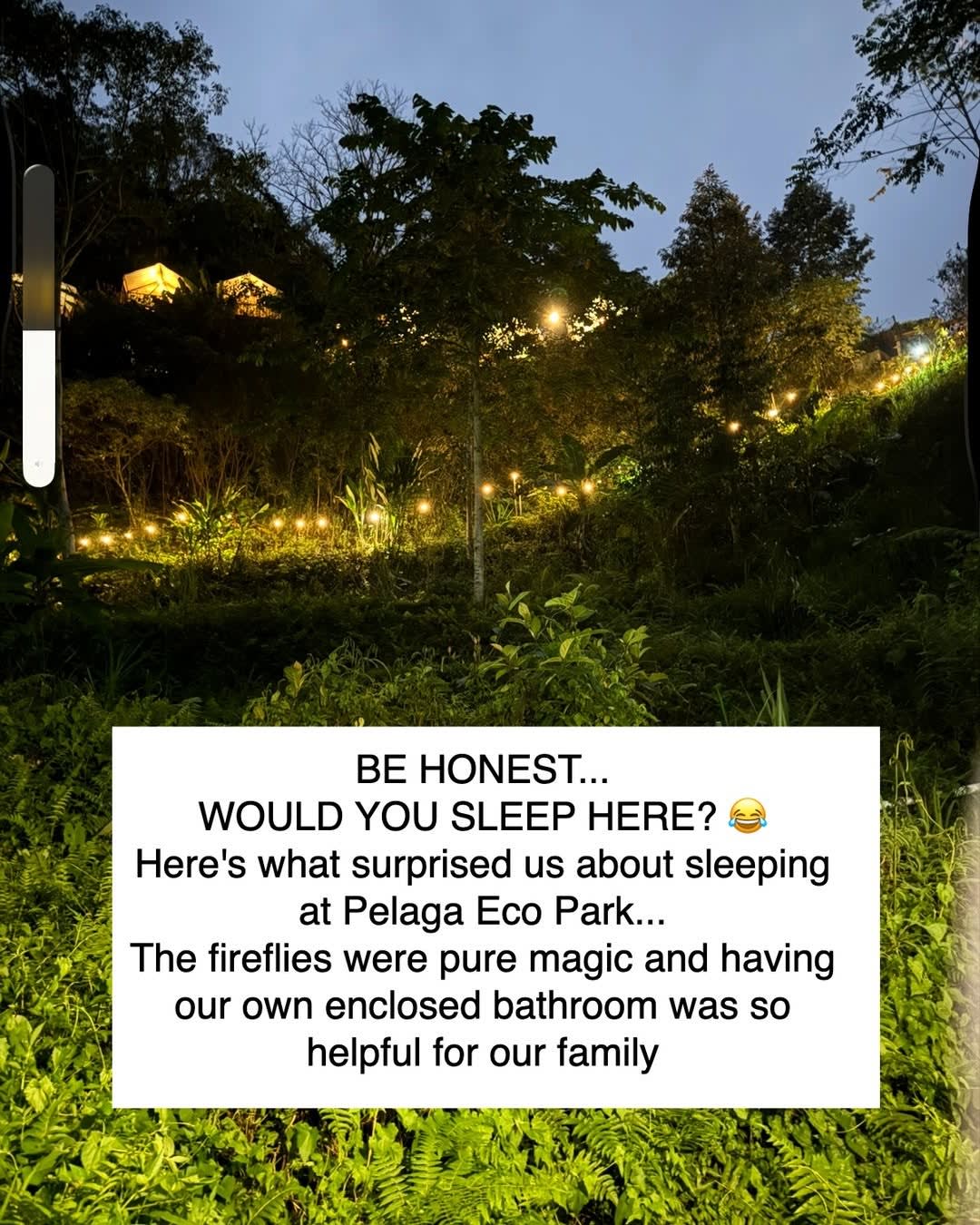 ⛺️ WOULD YOU TAKE YOUR KIDS CAMPING IN BALI? 🌴

We decided to try something a little different from image 7