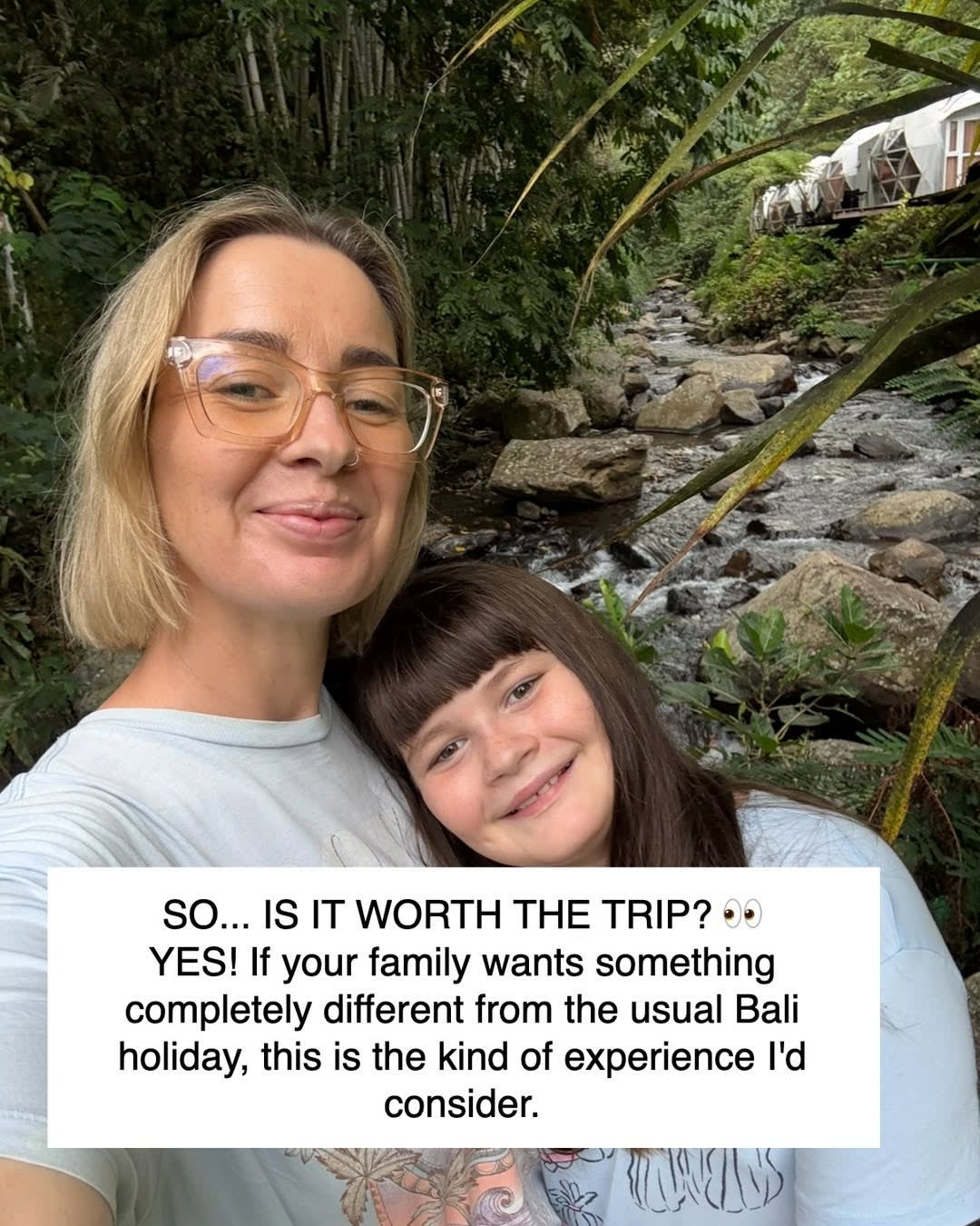 ⛺️ WOULD YOU TAKE YOUR KIDS CAMPING IN BALI? 🌴

We decided to try something a little different from image 9