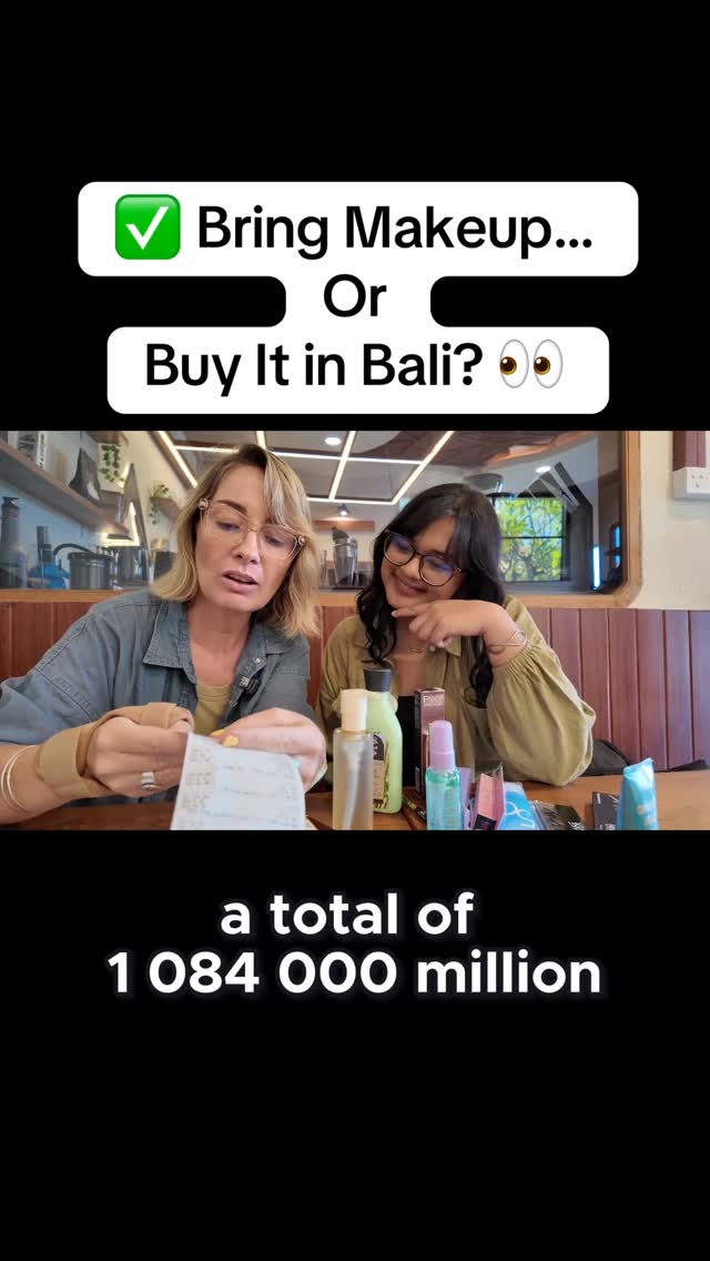 Unveiling Bali's Beauty Secrets: Should You Pack or Purchase Cosmetics Locally?