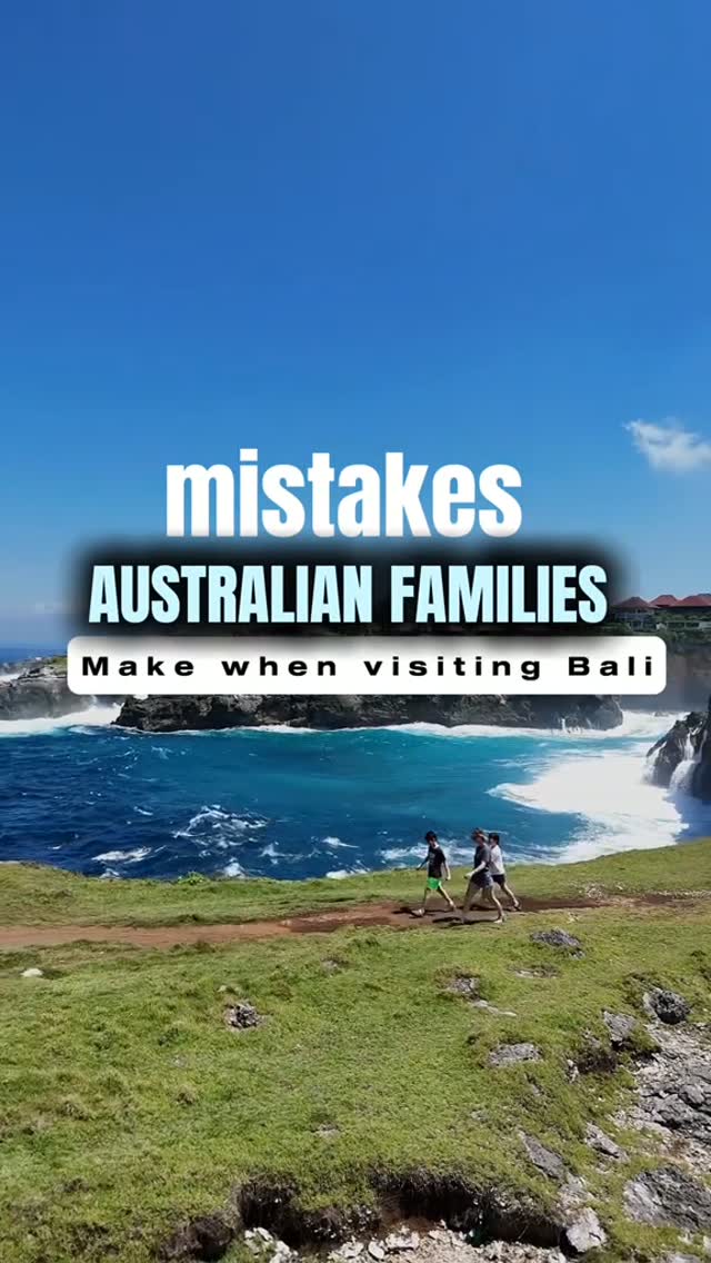 🇦🇺 10 mistakes Australian families make when visiting Bali 👇🌴

We've either made these ourselves