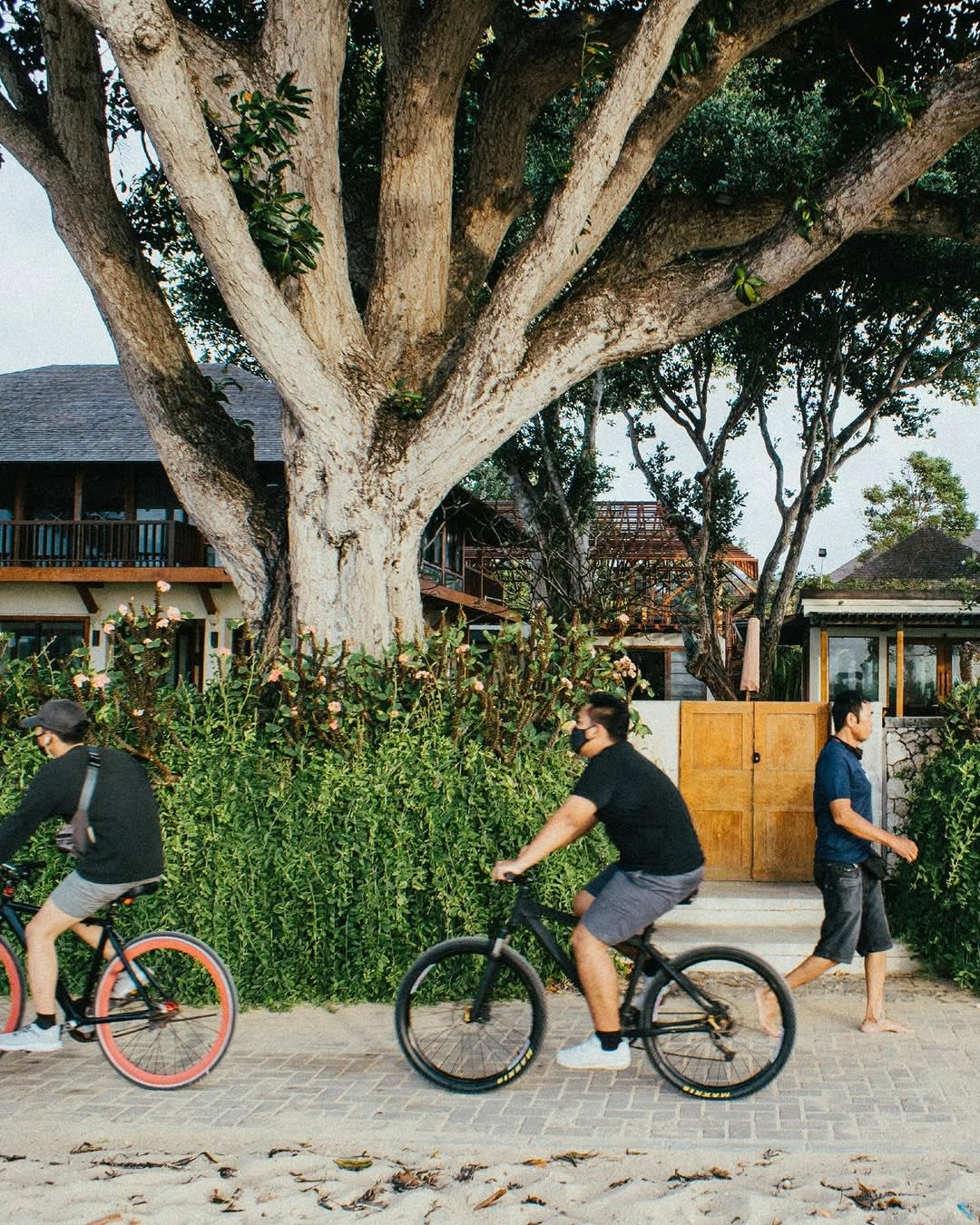 The real luxury in Bali isn't a bigger villa.

• It's not checking the clock.
• It's eating together