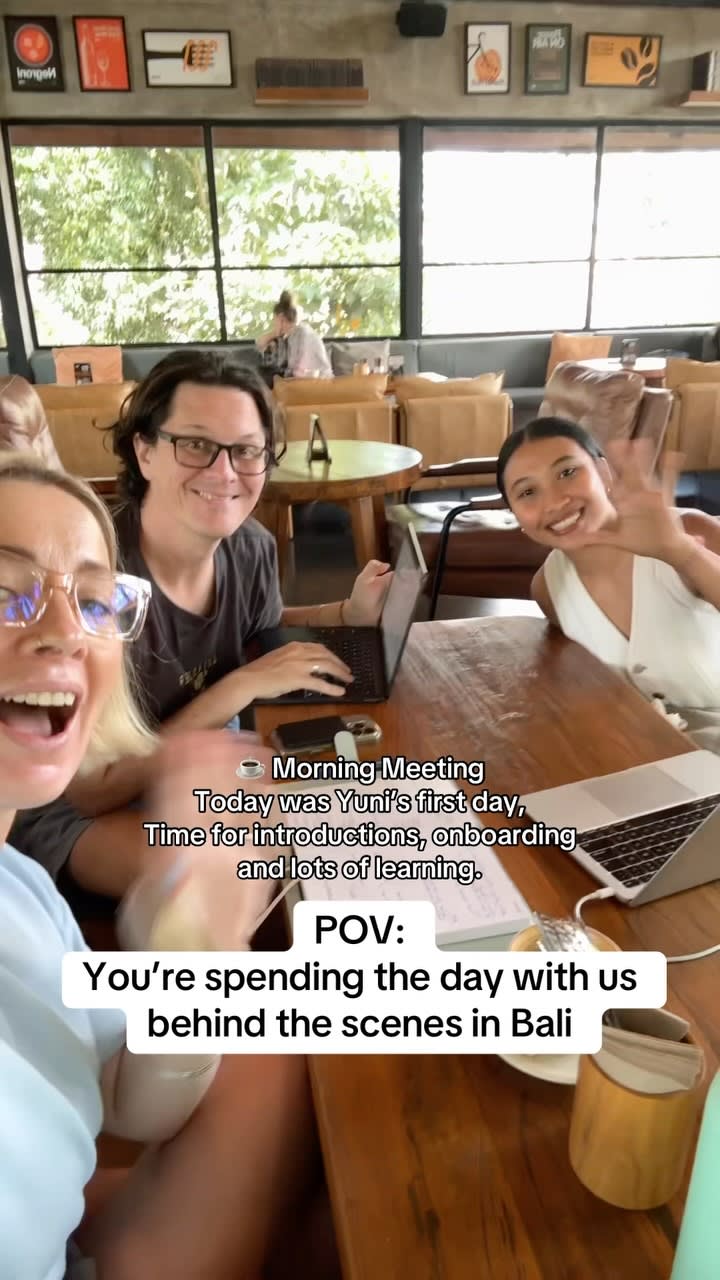 A big day for Team Chad & Mia! 
Today we welcomed Yuni to our team! 🎉

As our socials, YouTube and 