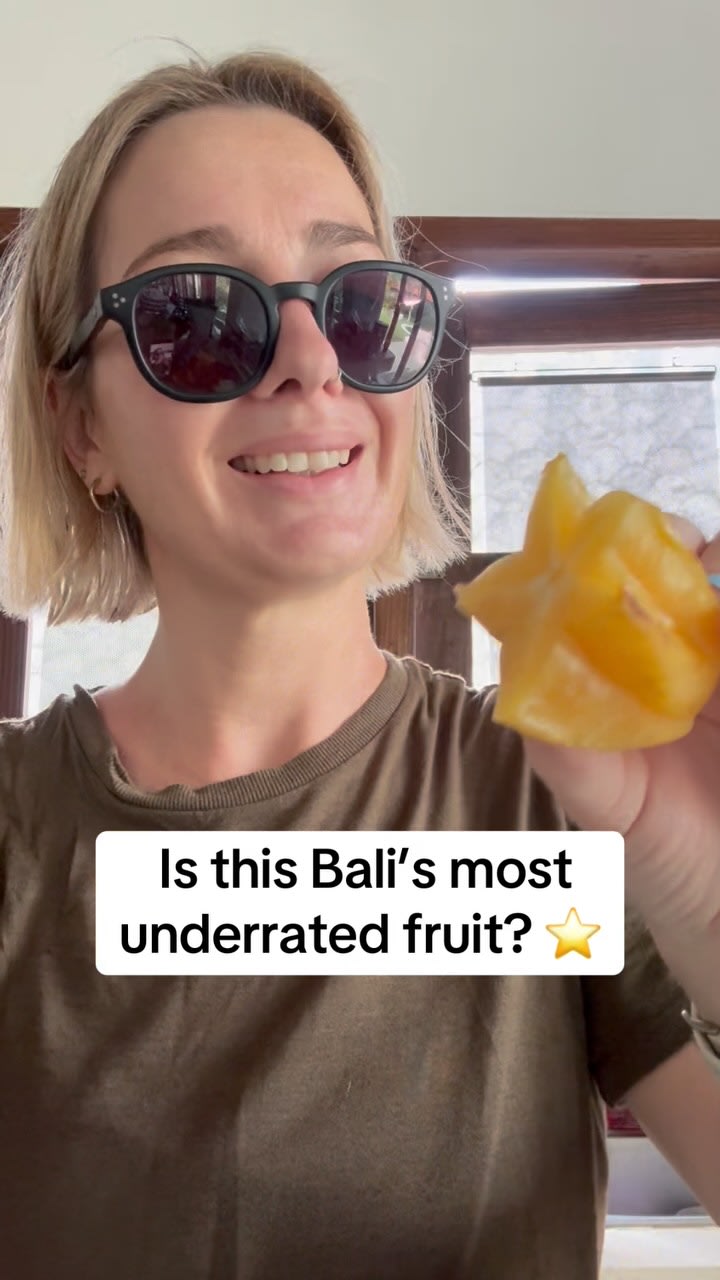 I think I’ve found my new favourite fruit! ⭐🍈

Today I finally tried **** (buh-LIM-bing), also know
