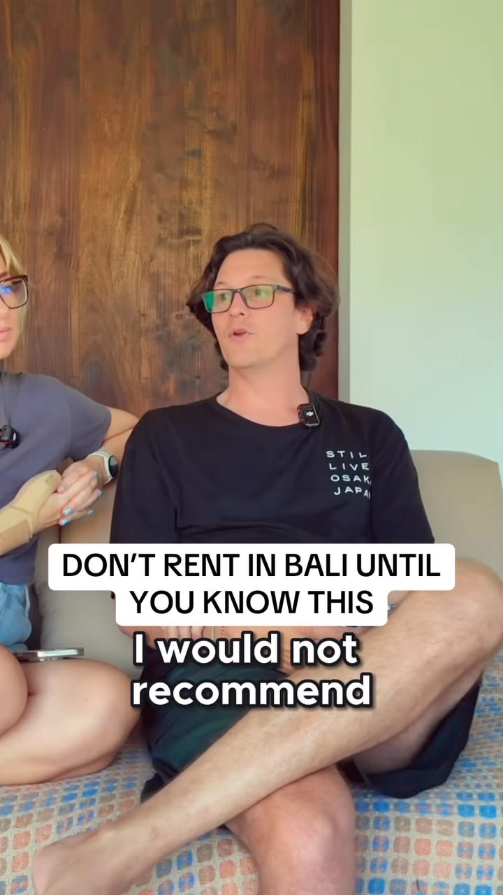 One of the biggest lessons we’ve learnt after renting in Bali for almost two years…

Never rent a pr