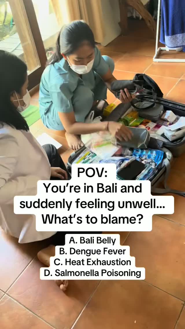 Bali Edition:
"Is that your final answer?" 😂🌴