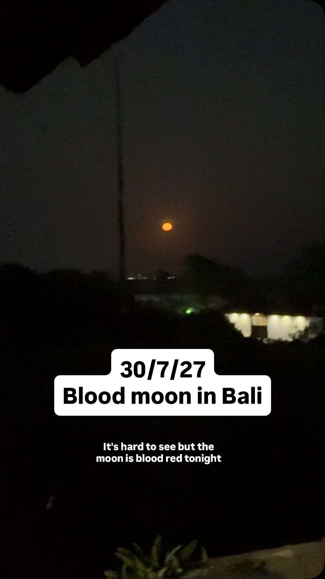 🔴 in Bali 30/7/26