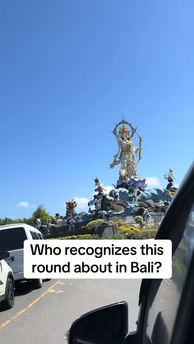 👀 Who recognises this roundabout?

If you've spent enough time driving around Bali, you might know 