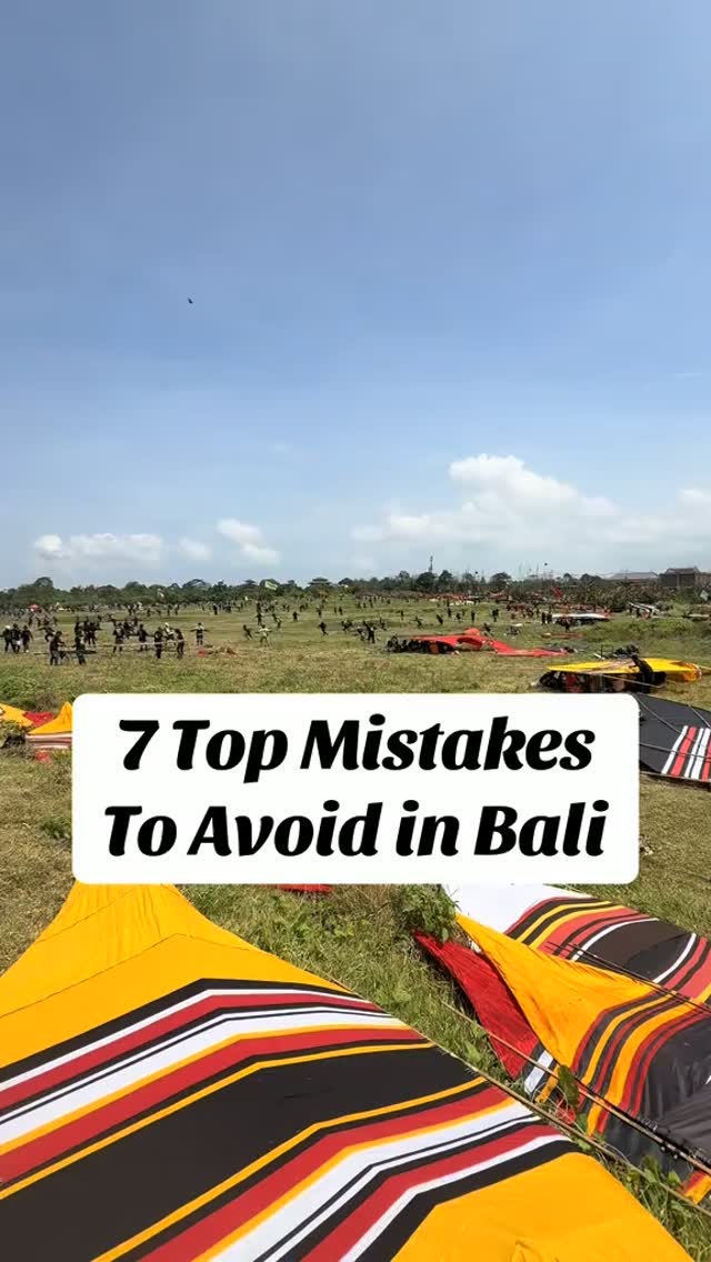 🚨 COMING TO BALI? HERE ARE 7 MISTAKES TO AVOID! 🇮🇩🌴

Bali is an incredible place to holiday, esp