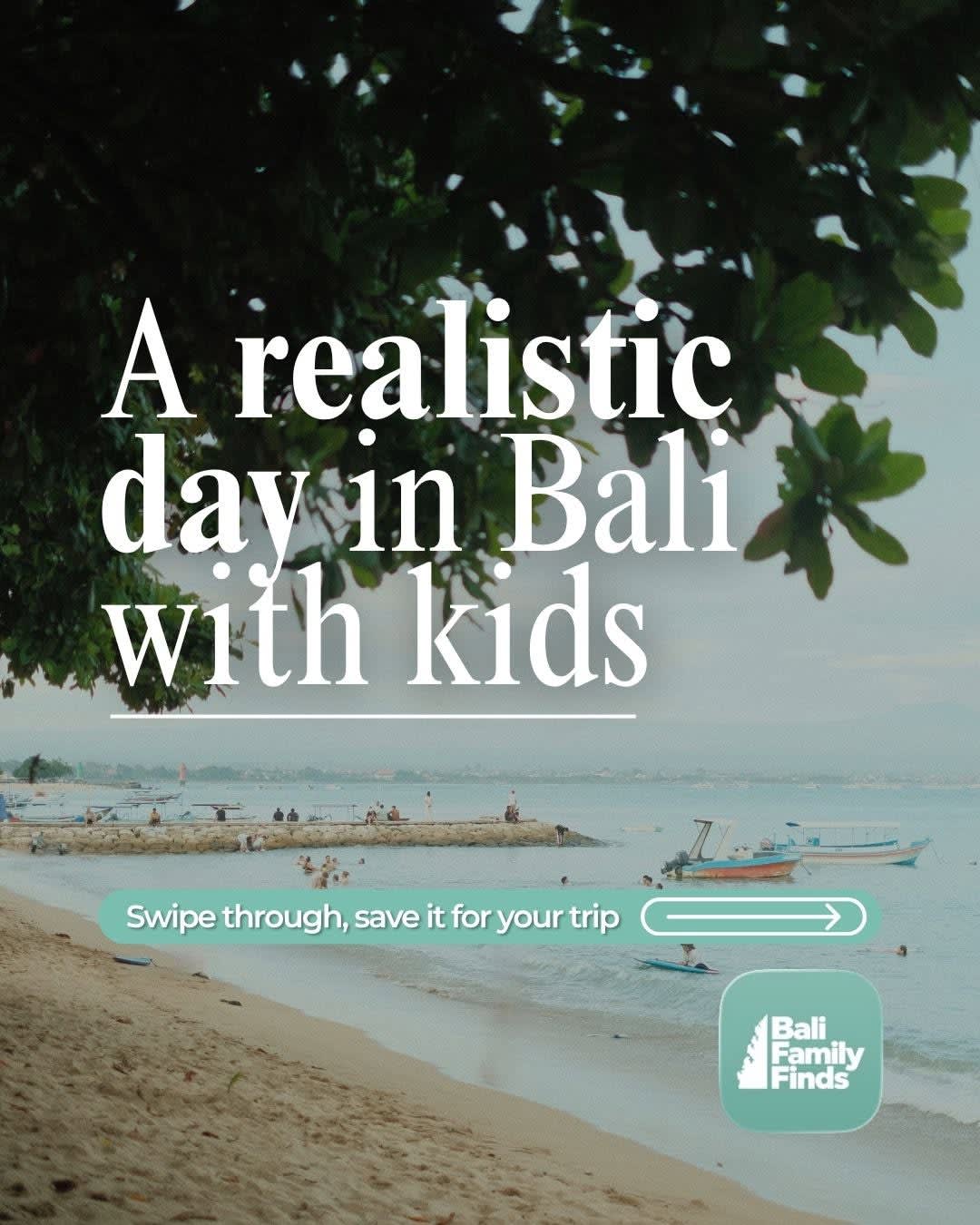 🌴 A realistic day in Bali with kids… because it doesn't always go to plan. 😂

8am: Breakfast. Ever