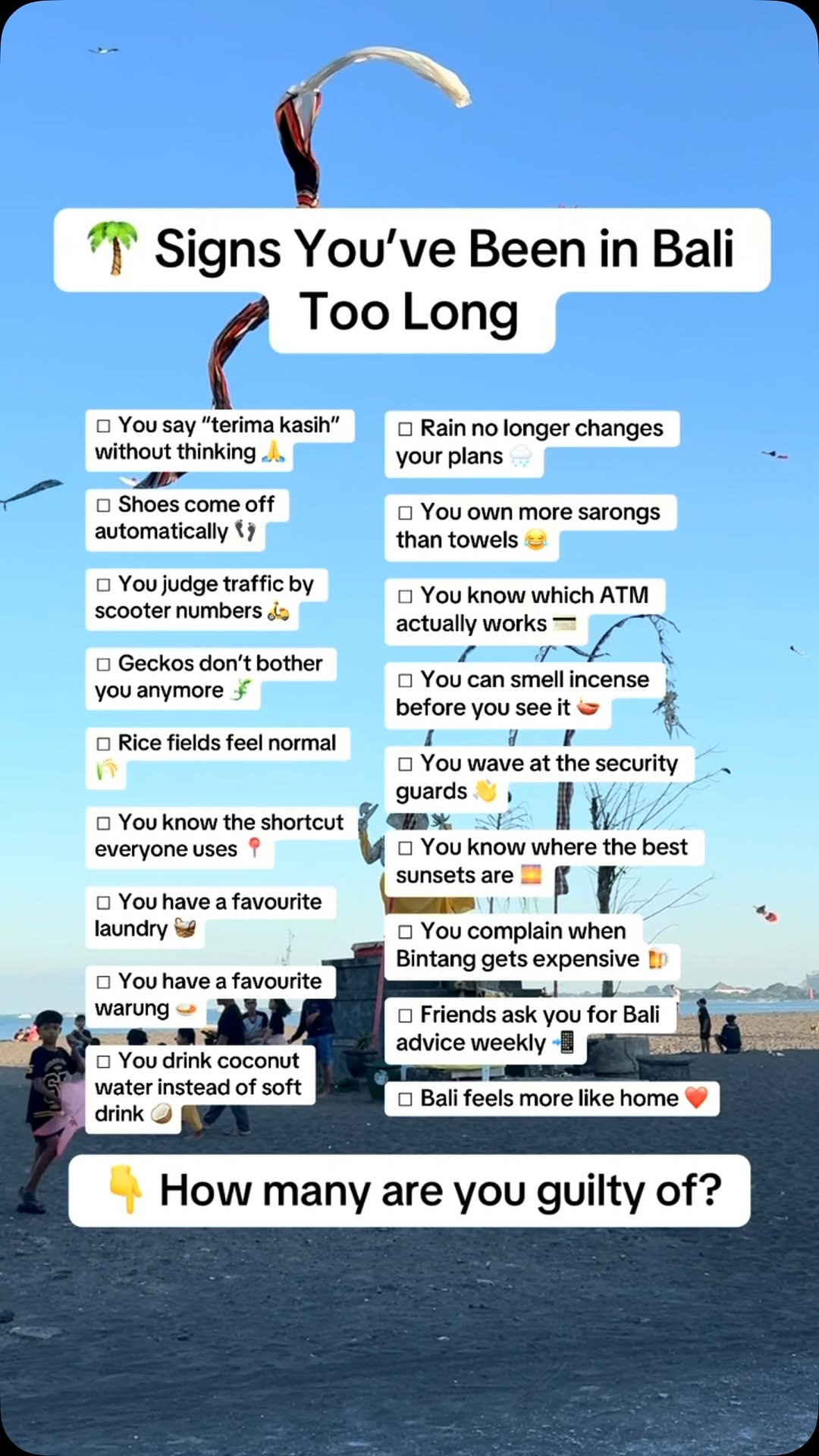 🌴 Be honest… how many of these sound like you? 😂

It starts with one holiday…

Then suddenly you’r