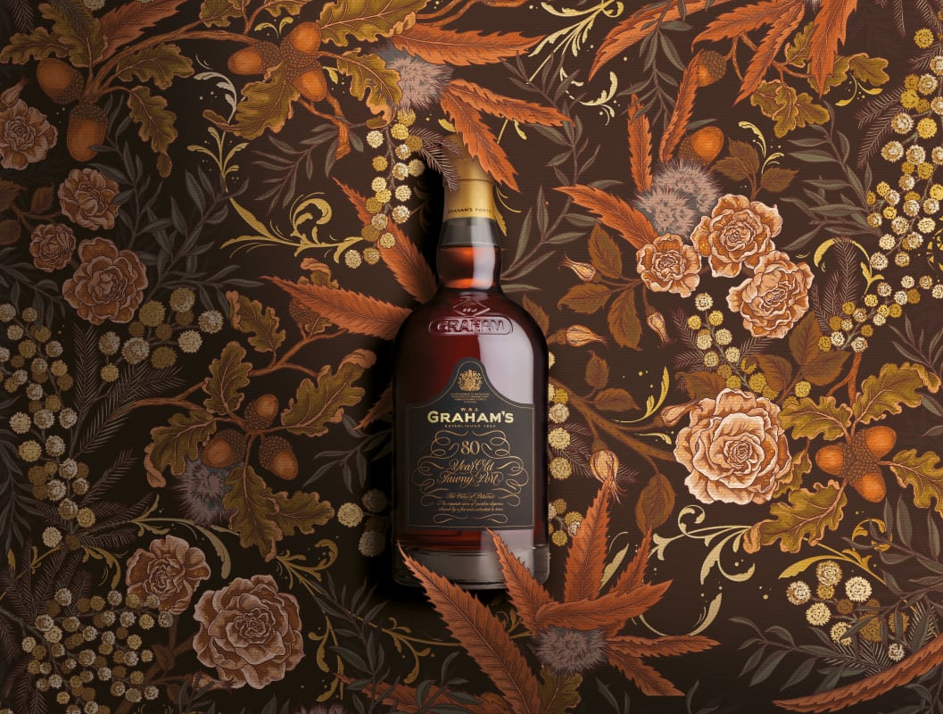 Graham's Port illustration detail