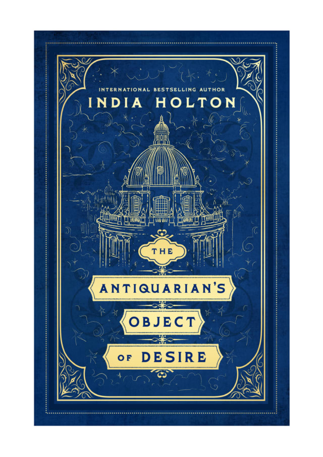 illustrated book cover for India Holton