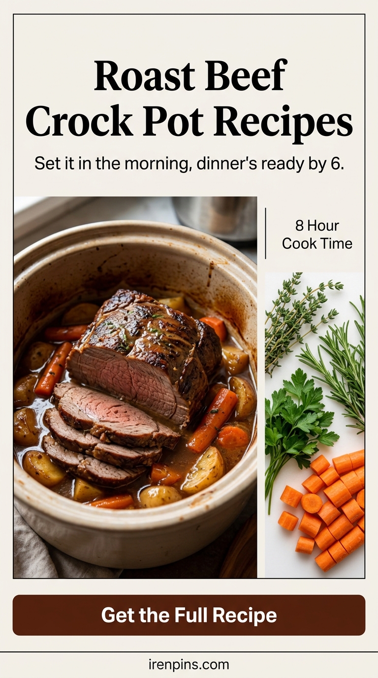 Roast Beef Crock Pot Recipes: Internal Temp Beats the Clock